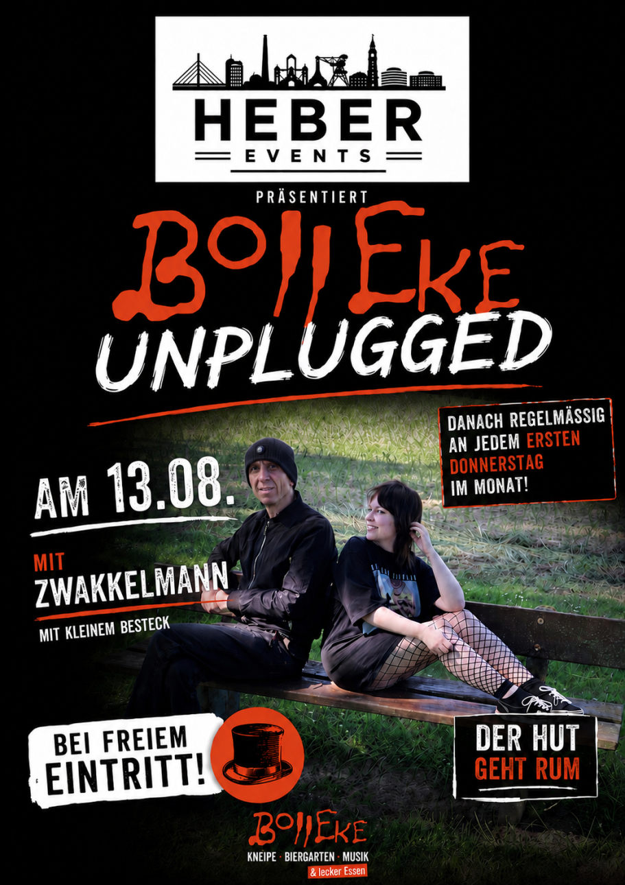 Zwakkelmann mit kleinem Besteck BOLLEKE UNPLUGGED